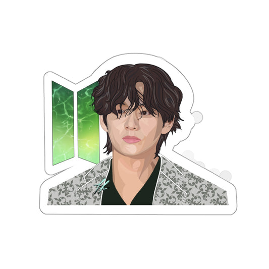 Taehyung Headshot 1.0 Sticker