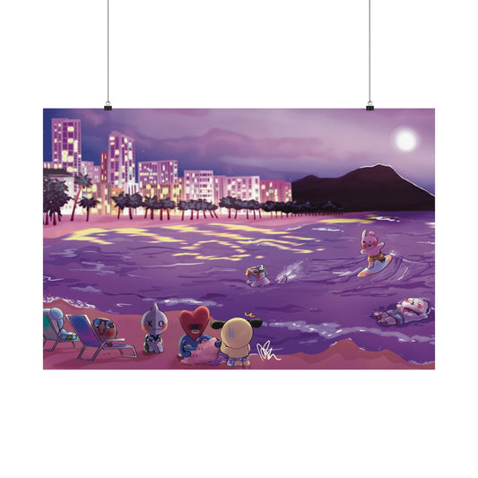 BT21 X Diamond Head (Night) Poster