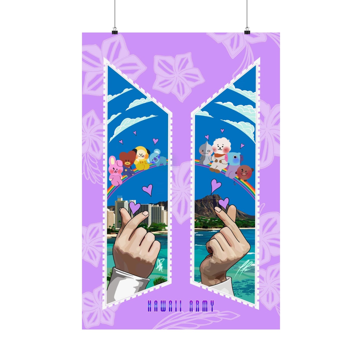 BT21 X Diamond Head (Day) Poster