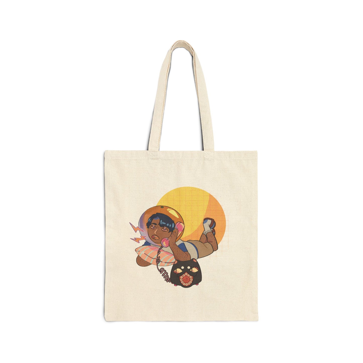 Vik X Kittyphone Cotton Canvas Tote