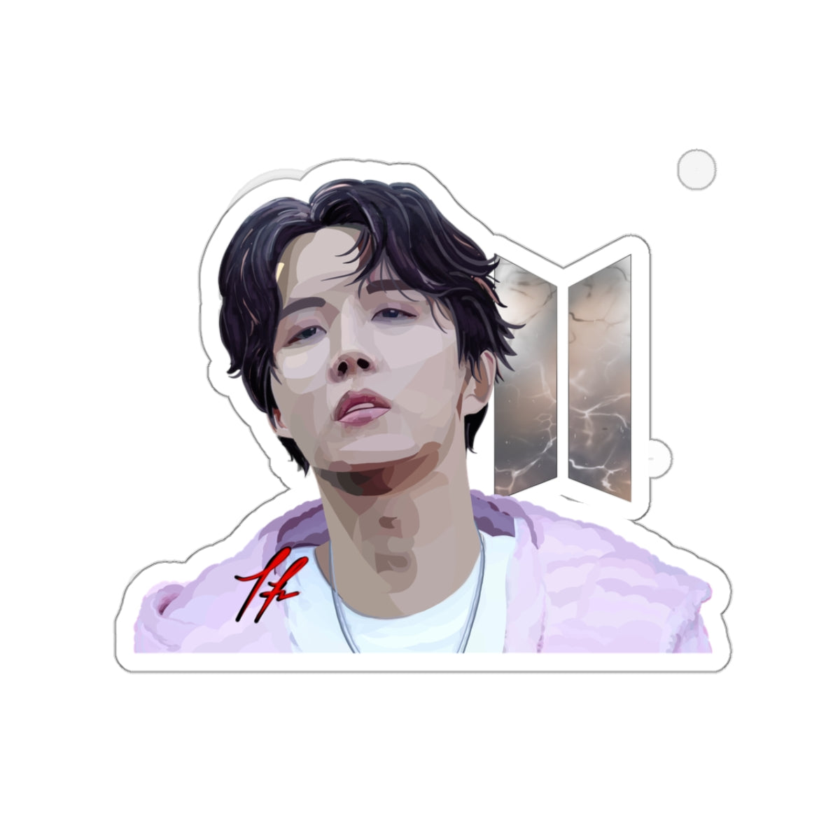 J-Hope Headshot 2.0 Sticker