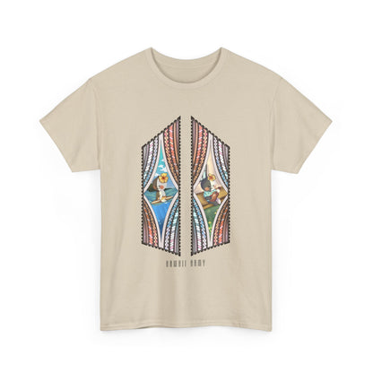 BT21 X Army Polynesian Tribal Shirt