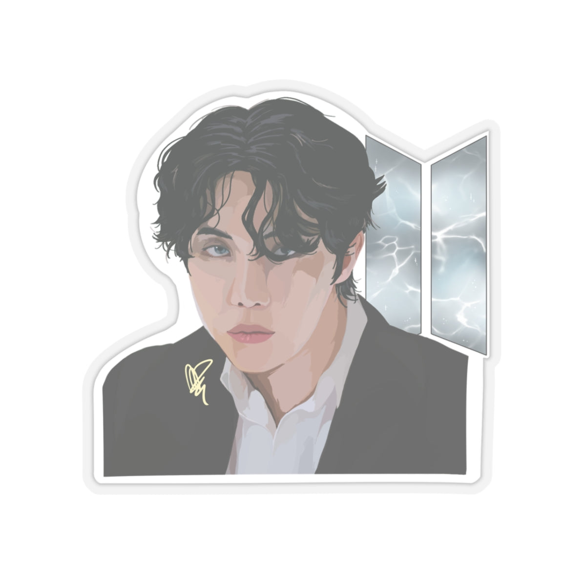 J-Hope Headshot 1.0 Sticker