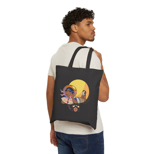 Vik X Kittyphone Cotton Canvas Tote