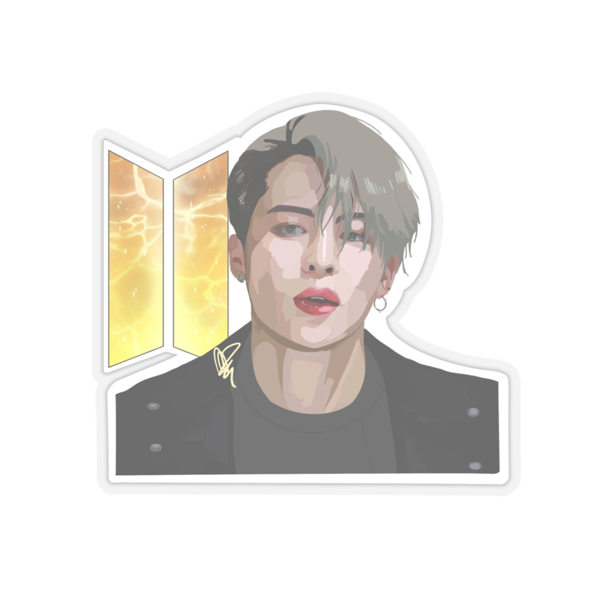 Jimin Headshot Sticker