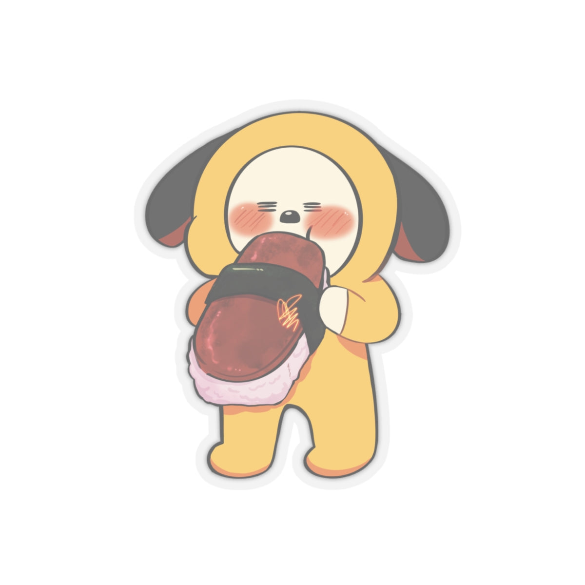 Bt21 Chimmy X Spam Musubi Sticker