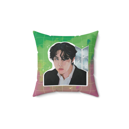 Mang Malasada X J-Hope Square Pillow