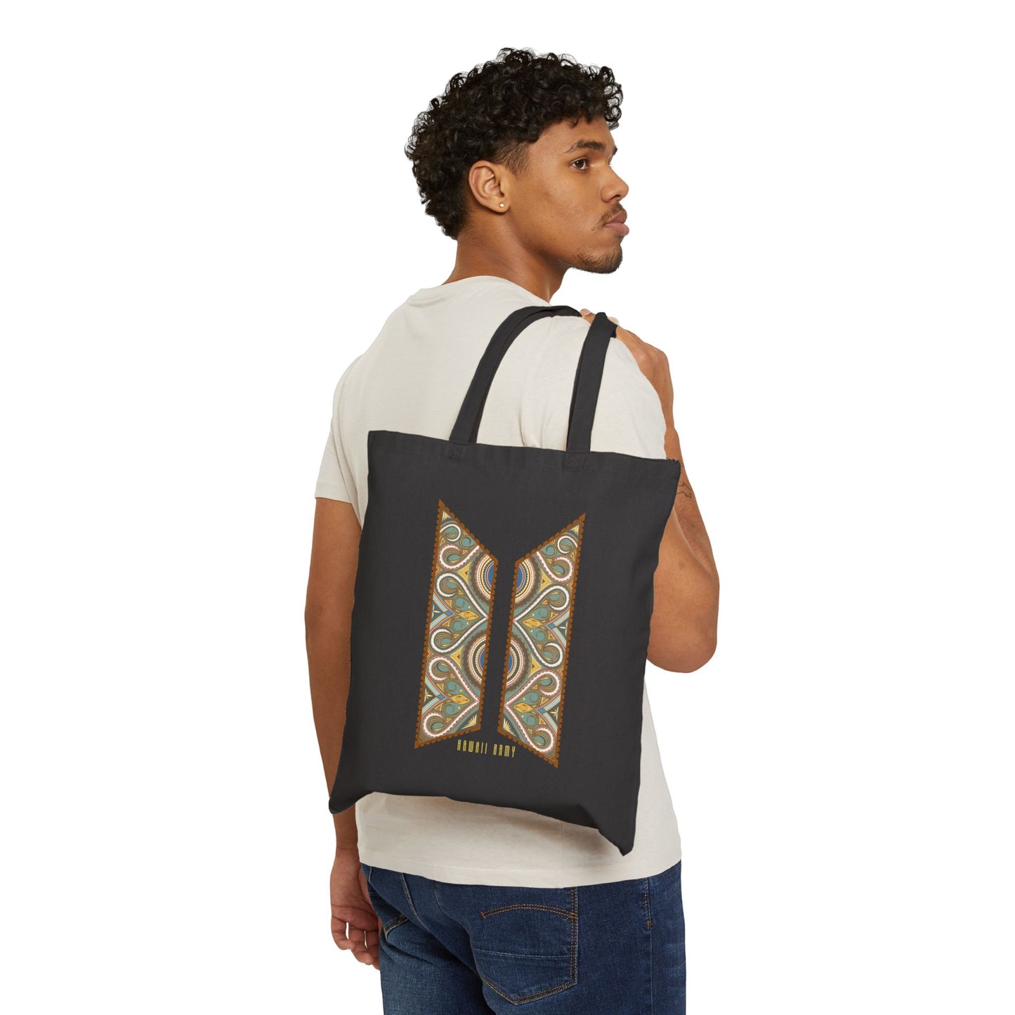 BTS X Polynesian Tribal Tote