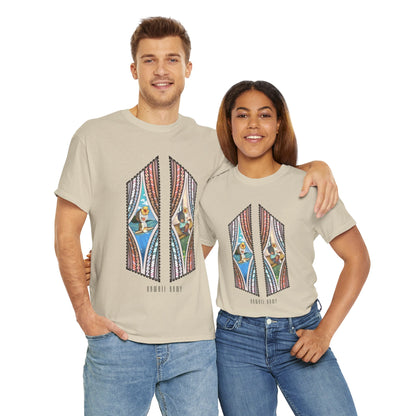 BT21 X Army Polynesian Tribal Shirt